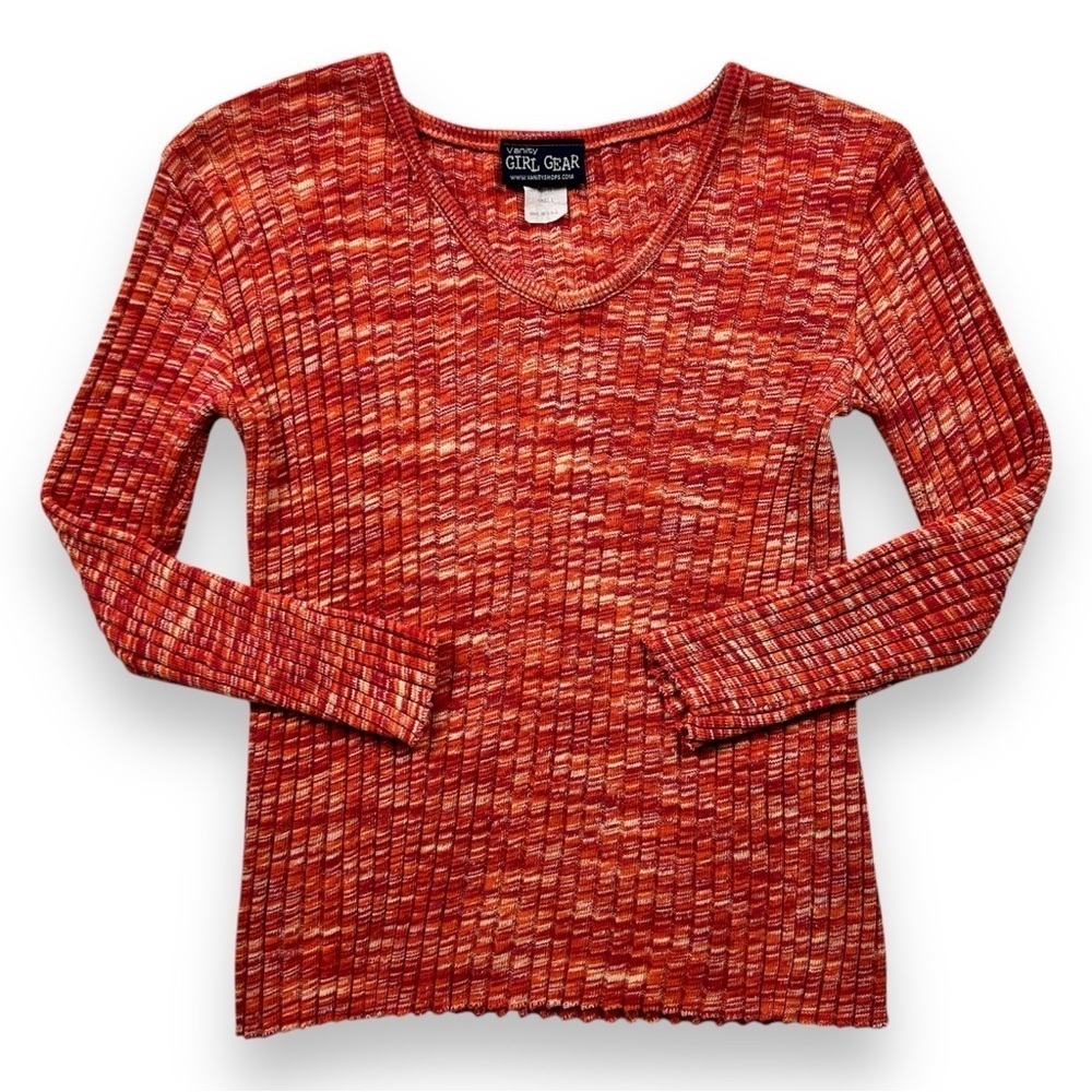 Vintage 90’s Orange Knit Sweater